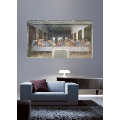 «The Last Supper» par Leonardo Da Vinci - impression d'art graphique