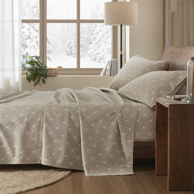 Ensemble de draps en flanelle 100% coton
