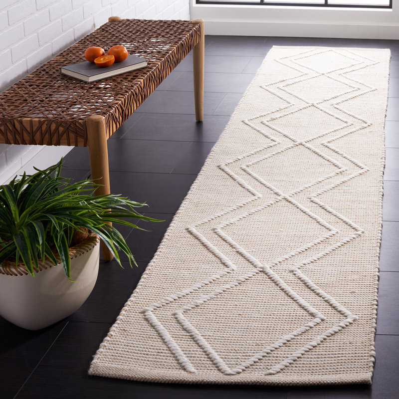 Kilim Hand Woven Performance Geometric Rug, Runner 2'3" x 9'