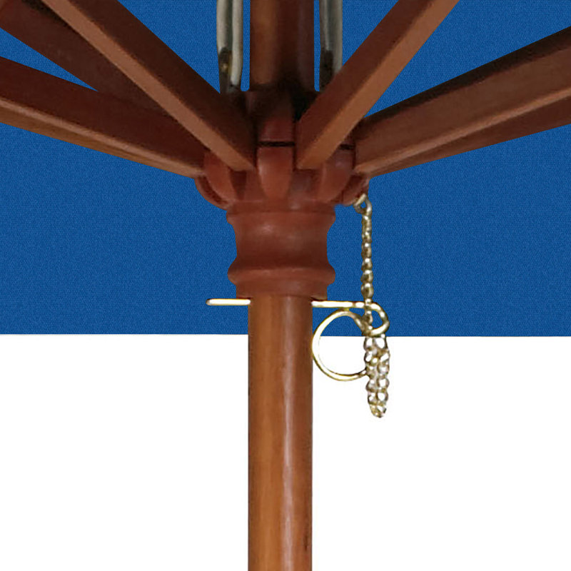 Parasol de marché 7', Bleu Pacifique