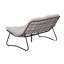 Patio Wicker Sofa with Cushion