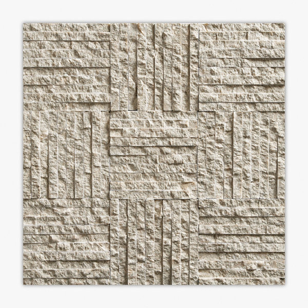 Seagrass Splitface Prague Limestone Mosaic