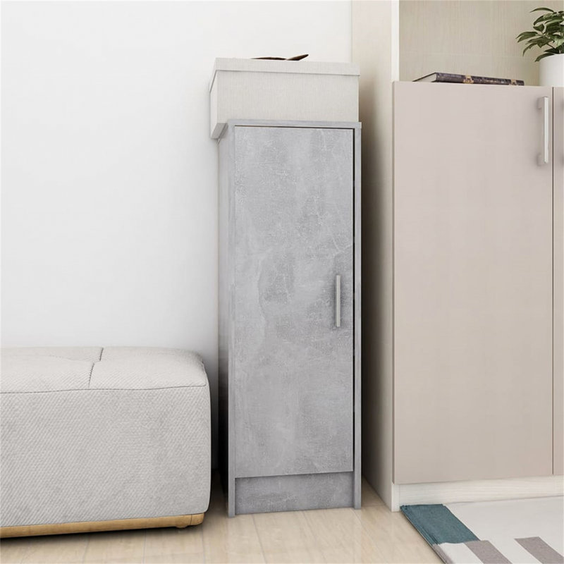 6 Pair Shoe Storage, Concrete Grey