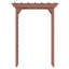 Arche de mariage en bois massif pour cérémonies et événements spéciaux, profondeur de l'emballage : 220 cm, largeur : 23 cm, hauteur : 216 cm, poids : 20 kg