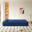Canapé-lit moderne de 78,7 po avec 2 coussins pour le salon à petit pas, canapé-lit convertible en tissu rembourré de mousse, matelas pliant, aucun assemblage requis-1241303153