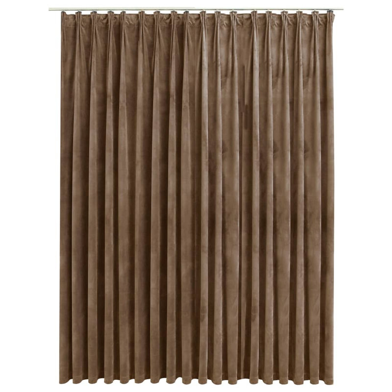 Kattie Blackout Curtain Single Panel, Beige