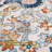 Boho Oriental Area Rug Non-slip Washable Low Pile Carpet-1074072952-1097094620