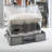 Simplify Plastic Decorative Bin