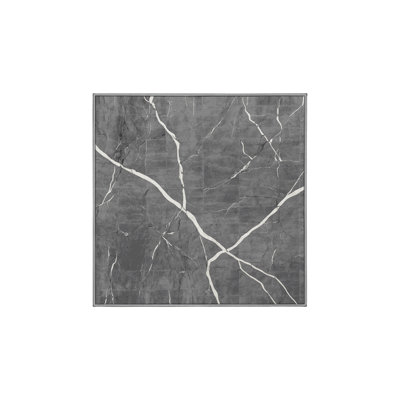Silky Soft Plush Gray Area Rug