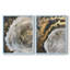 ABSTRACT Series CCLX - Reproduction encadrée de qualité supérieure - prête à être accrochée - aucun clou requis - aucun clou requis-199593068-199593069