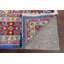 Tapis en laine noué à la main de conception unique