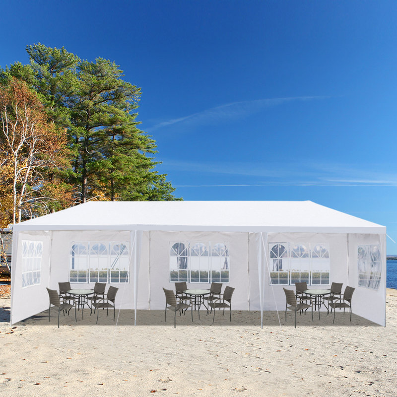 3M X 9M Party Tent Lawn Wedding Tent With 5 Sidewalls