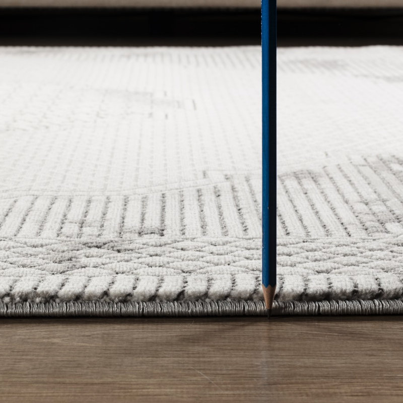 7 pi 10 po X 6 po, tapis, motif médaillon, + gris, fabriqué à la machine, style traditionnel et classique, 100%, envers en jute, et coffre-fort pour animaux de compagnie rectangulaire gris fabriqué à la machine avec style victorien Mid-Century
