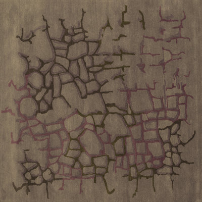Washable Abstract Indoor Rug