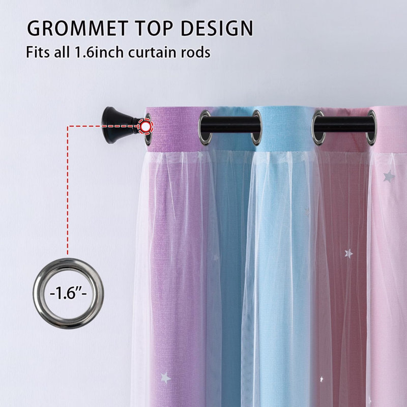 Room Darkening Curtain Panel Pair