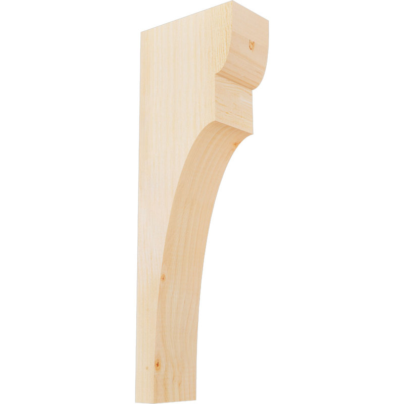 Yorktown Corbel, H 24 po x l 4 po x P 8 po, Sapin de Douglas, Sciage brut