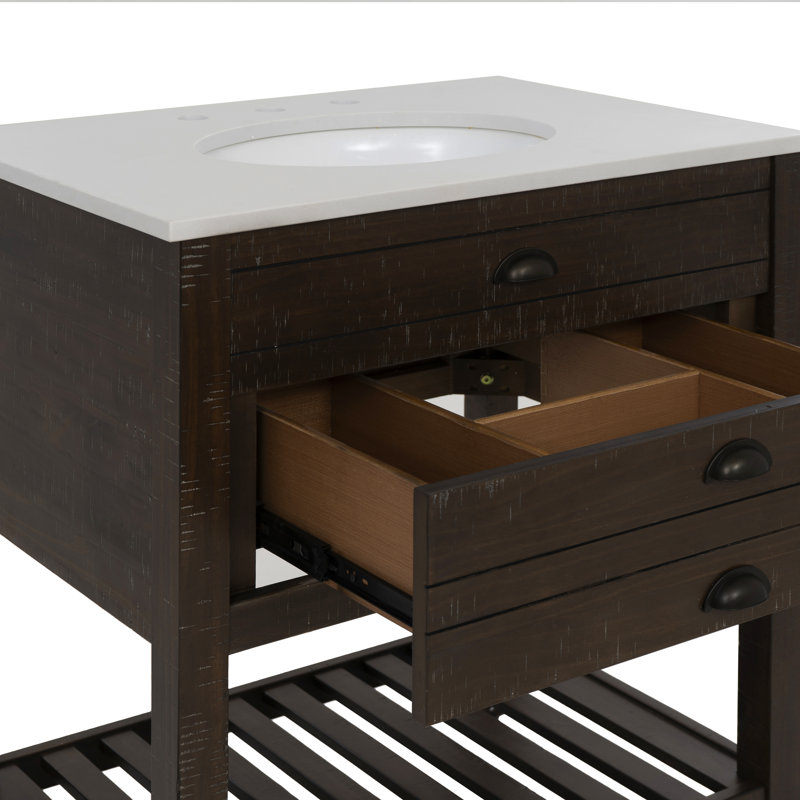 Ensemble de meuble-lavabo simple 30 po Leila