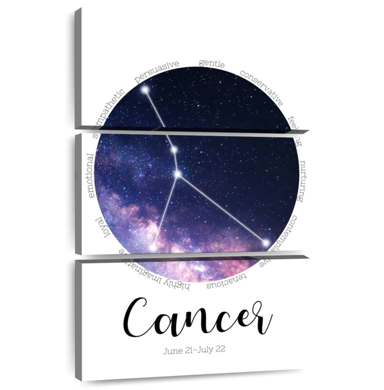Adella Cancer Star Constellation, 45" H x 28" W