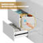 Commode 9 tiroirs lustrée 55,1 po Kimbereley-102798503