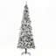 Arbre de Noël artificiel enneigé 7,5 pi-207961027