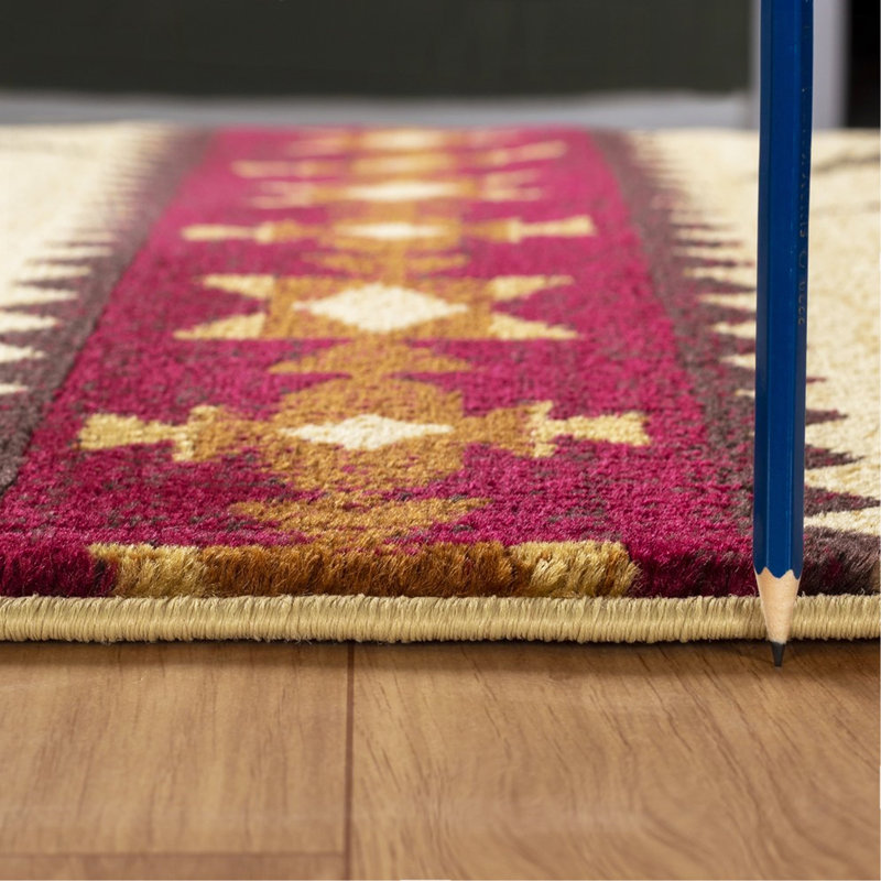 Multi Lodge Area Rug, Rectangle 7'10" x 10'3"
