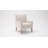 Leston Wide Upholstered Fabric Accent Armchair with Solid Wood Leg-363638033