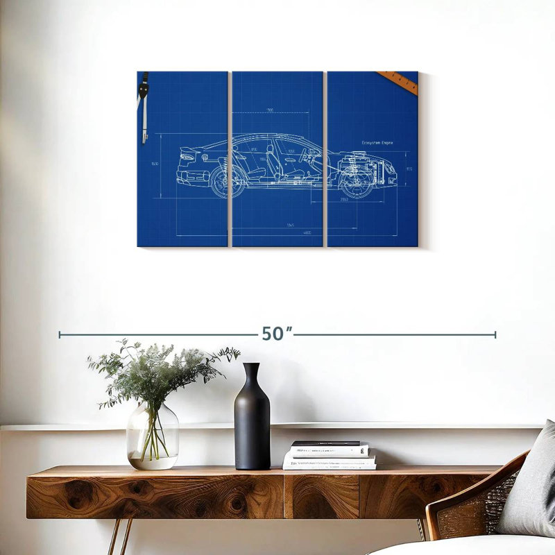 Plan de voiture, H 20 po x l 33 po