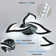 3-Light  Dimmable LED Acrylic Ceiling Lamp with Remote Control