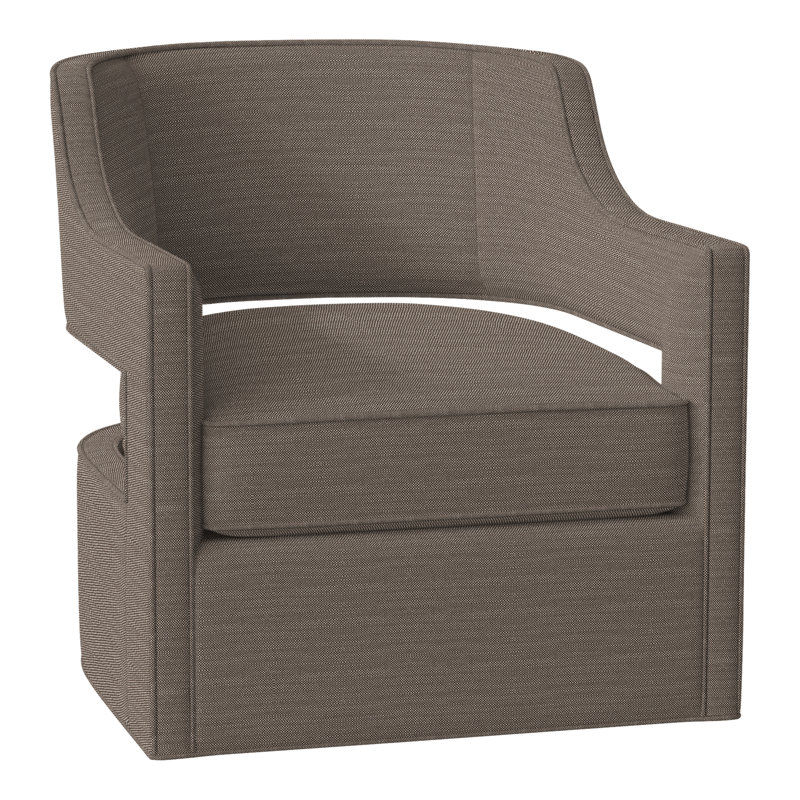 Fauteuil pivotant l 29,5 po Phoebe, Perigold Ishi Chai