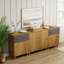 Buffet 3-en-1 avec portes et tiroirs-686431897