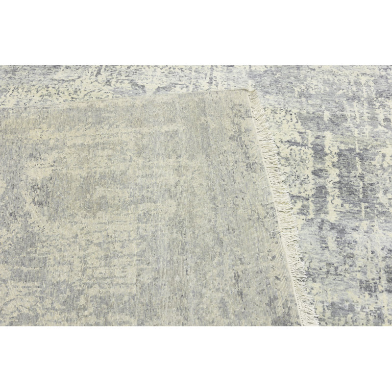 Multicoloured Transitional 8X10 Handmade Oriental Area Rug