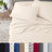 Martex 225 Thread Count Bed Sheets Light Weight, Soft Breathable Sheets, Brushed Cotton Rich Blend, Secure Fit, Wrinkle Resistant, Durable, Easy Care & Comfy Sheets-546490926-656003016