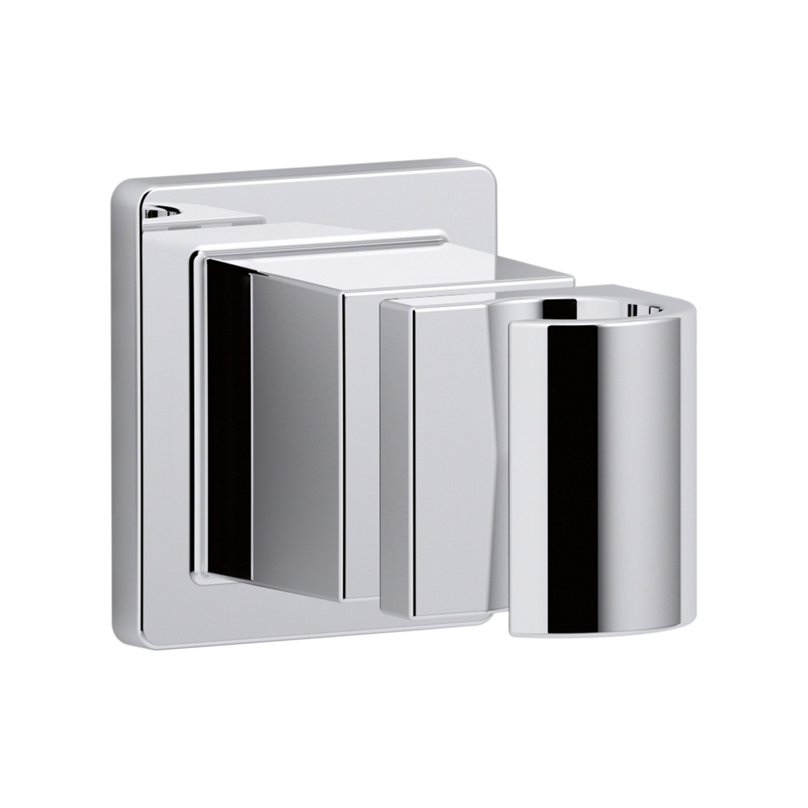 Awaken Adjustable Wall Bracket, Polished Chrome