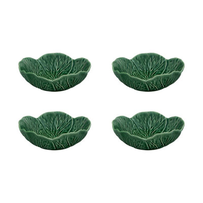 Cabbage Earthenware Dessert Bowl