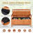 Dhirender 33 Gallons Gallon Eucalyptus Solid Wood Storage Bench in Nature