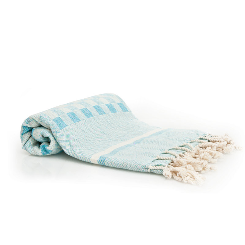 Cotton Lightweight Bath Towel, Turquoise