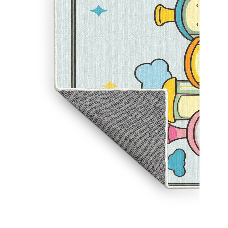 Tapis pour enfants East Urban Home, Rectangle 6 pi x 9 pi