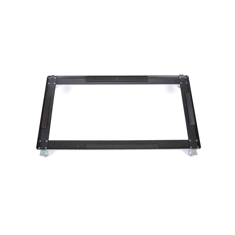 Base de cage modulaire chenil avec roues Rubino, Petit (H 5 x l 28 po x P 44 po)