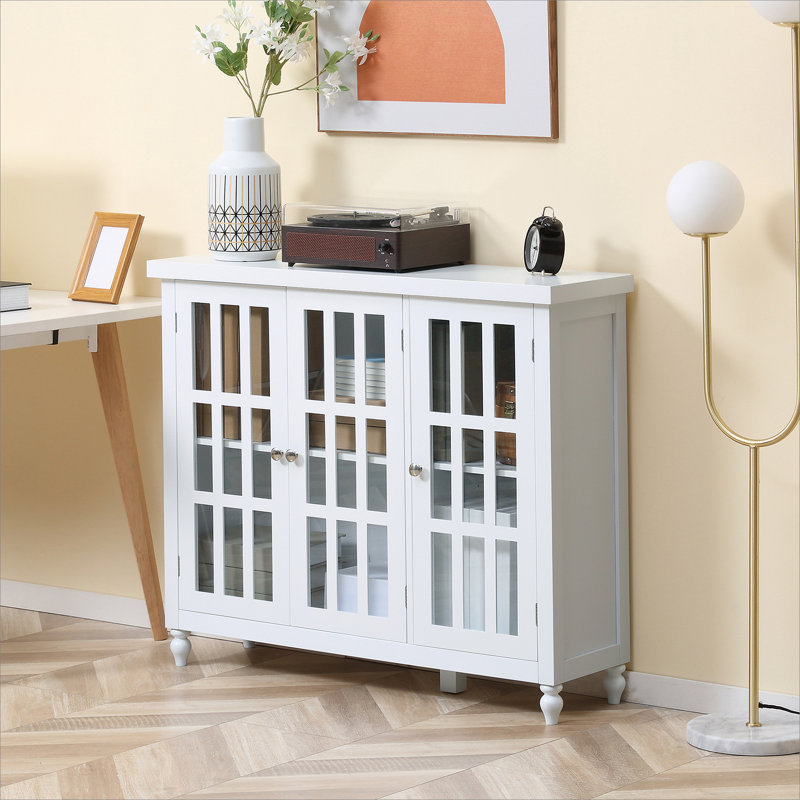 Blahoslav 40.34'' Sideboard, White