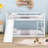 Full Over Full Wooden Standard Bunk Bed with Slide-1249378353