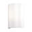 Meridian Shiny White Ada Sconce