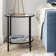 Ceno Glass Top End Table