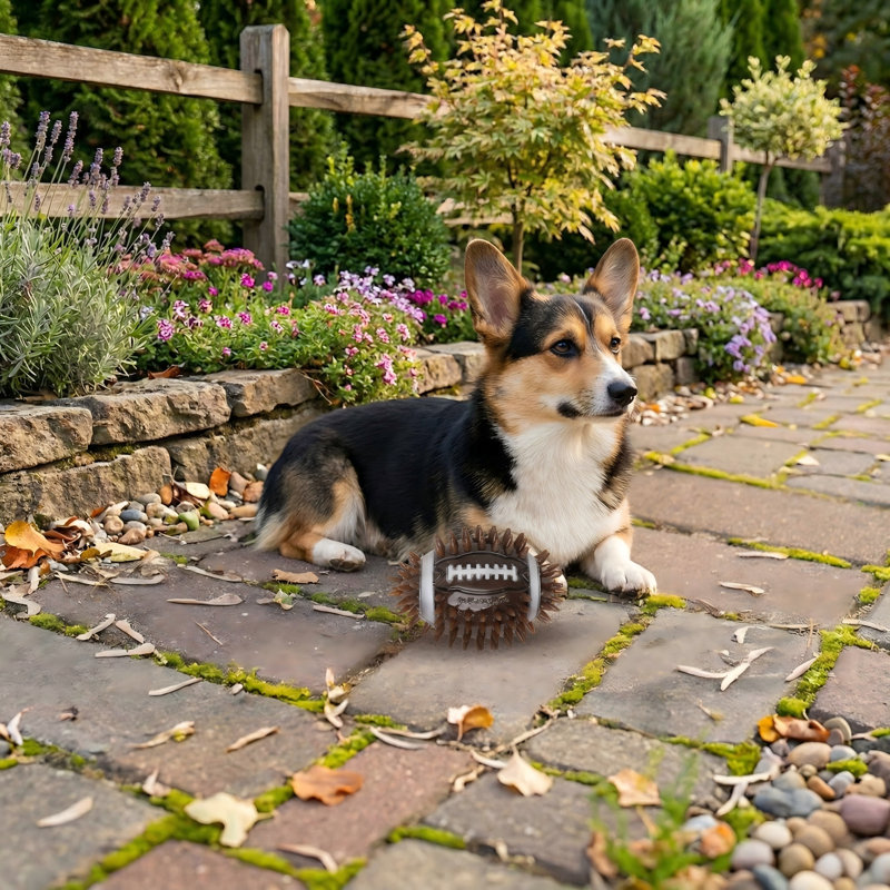 Ballon de football 4,5 pouces Spiky Squeak & Light