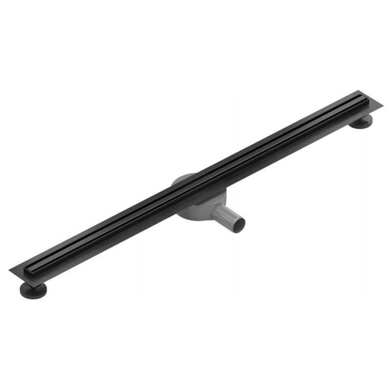 4cm Shower Drain Waste, Black