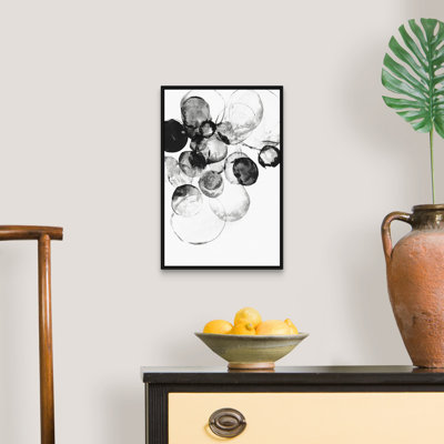 "Bagues noires I", reproduction d’art sur toile
