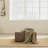 Upholstered Sectional Sofa Ottoman-1603814299