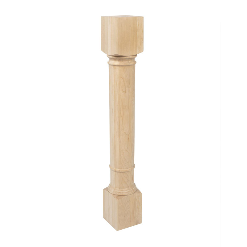 Chêne colonne colonne de l'île. 1 pièce, Hardwood, 1 Pack
