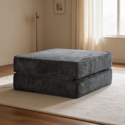 80 cm W Velvet Rectangle Ottoman