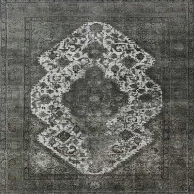Tapis oriental gris Howes