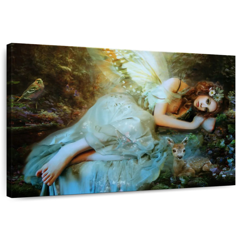 Kelan Spring Fairy, 34" H x 51" W